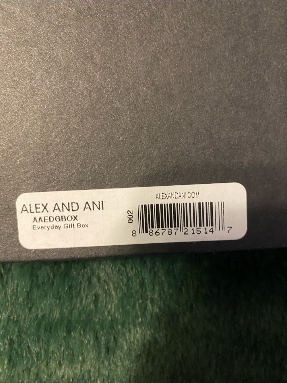 Alex and Ani Coquette Bow Slider Necklace - Picture 2 of 4